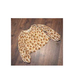 aureum floral blouse